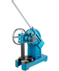 Heavy Duty 2 Ton Manual Arbor Press Desktop Punch Machine With Kickass Cast Iron Frame And Smooth Handwheel for precise metal stamping.