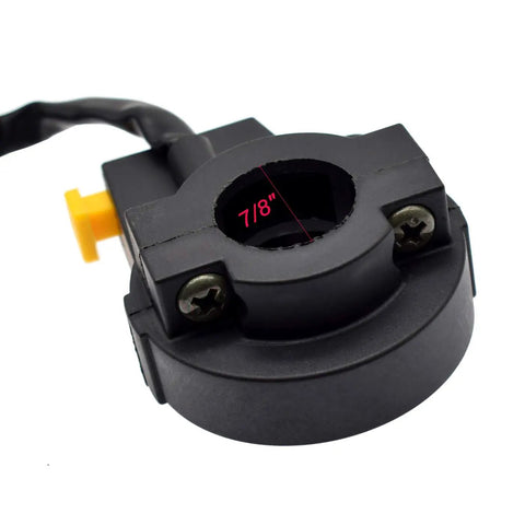 Twist Throttle With 36 Inch Cable And Kill Switch For Seven Eighths Inch Handlebar 22mm Fit 49cc 66cc 80cc Motorized Bicycles Pocket Bikes Mini Bikes Scooters Ride Ready