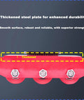 Heavy Duty Straight Line Machinery Movers With Steel Or Pu Wheels Industrial Load Dolly with thickened steel plate for durability.