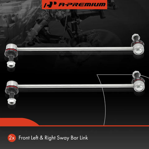 Front Sway Bar Link Stabilizer For Honda Pilot 2016 To 2023 Ridgeline 2017 To 2024 Passport 2019 To 2024 And Acura MDX 2014 To 2020 And 2022 To 2023 Front Left Right Direct Fit For A Smooth Ride No Wobble And Easy Bolt On Installation, 2x links
