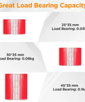No Drill Needed Easy Peel And Stick Setup Smooth Swinging Clear Acrylic Hinges For Cabinet Repairs And Craft Projects Solid Grip All Day Long Real Good Deal with load bearing capacity chart