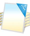 4 Pack 2x2 LED Flat Panel Light With 5500 Lumens 0 to 10V Dimmable And 30W 35W 40W 45W 50W Selectable Watts visible