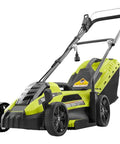 Corded Electric Walk-Behind Lawn Mower With 11 Amp Power, Lightweight Push Design For Easy Yard Work, 13 Inch Cutting Width, No Gas, Quiet, Efficient For Small To Medium Lawns front view