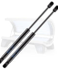 Solid As A Rock Gas Strut Lift Supports 20 Inch Long 60 Pound Force Replacement Springs for tanning beds, RV doors, and hot tub covers.