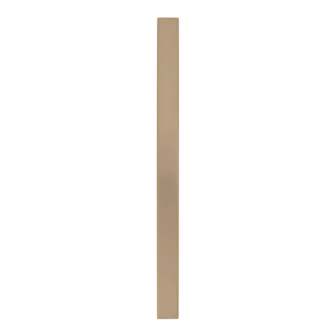 Side view of 3 Inch Center To Center Satin Nickel Cabinet Pull Cyprus 25 Pack Drawer Handle Set With Mounting Hardware Durable No Fuss Cabinet Hardware For Kitchen And Bath