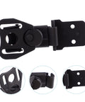 Beefy Heavy Duty Toggle Latch Set With Hasp Butterfly Lock And Cam Lock Clip Pogo Spring Loaded Stainless Black Finish