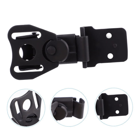 Beefy Heavy Duty Toggle Latch Set With Hasp Butterfly Lock And Cam Lock Clip Pogo Spring Loaded Stainless Black Finish