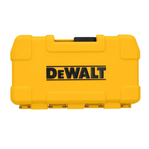 One Quarter Inch Drive 50 Piece Mechanics Tool Set With DirectTorque Technology in durable yellow carrying case