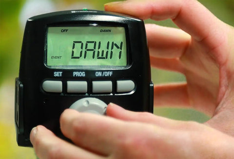 Digital Astronomic Landscape Timer With Precision Lighting Control For Outdoor And Indoor Use, no brainer setup display