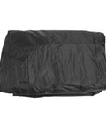 Wire Shelving Cover 36x18x72 Inches, Zipper Front Access, 210D Silver Coated Oxford Fabric folded view