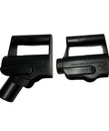 Pivoting Wheelbarrow Handles Pro Grade Heavy Duty Ergonomic Nylon Grips Built In USA For Easy Dumping And Total Control