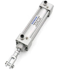 Pneumatic Air Cylinder SC 32x200 Bore One And Quarter Inch Stroke Eight Inches PT One Eighth Ports Double Acting Single Thread Piston Rod