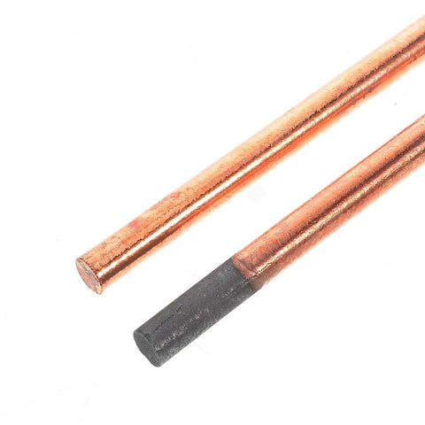Copper Coated Gouging Carbon Rods Set For Auto Welding And Dent Repair 5 Piece Arc Gouging Sticks close-up
