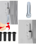 Door Hinge Pin Liners And Bushings Kit For Jeep Wrangler TJ YJ CJ LJ 1986-2006 DIY Ready Plug-And-Play Smooth Quiet Door Operation Easy Replacement Durable ABS Plastic Hinges Repair Set, 4 bushings and removal tool