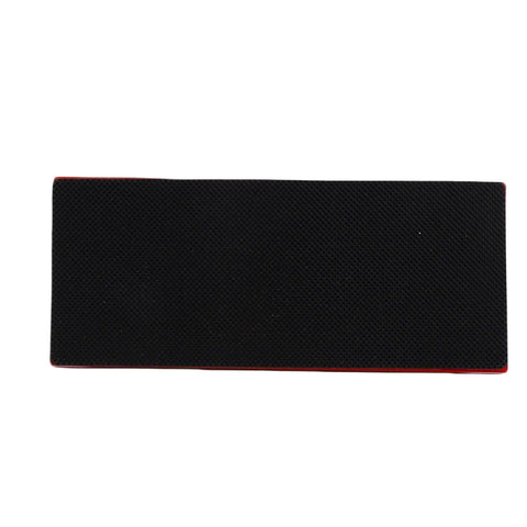 Slick Anti Slip Woodworking Push Block With Ergonomic Tilted Handle For Table Saw Router And Jointer Safety Guide showing textured black base.