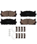 Front Brake Kit With Ceramic Pads And Rotors For Toyota Camry ES350 2007 Through 2017 Avalon 2008 Through 2018 And Lexus ES300h 2013 Through 2018 Replacement Brakes view