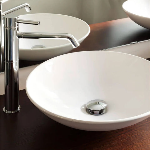 Vessel Sink Drain Pop Up Chrome No Overflow For One And Three Quarter Inch Drain Opening Great For Bathroom Vessel