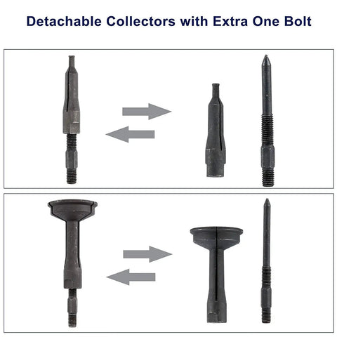 Sixteen Piece Blind Hole Pilot Bearing Internal Extractor And Puller Set With detachable collectors and extra bolt