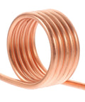 RC Boat Brush Motor Water Cooling Jacket With Copper Ring Heat Dissipation Kit, precision copper tubing coil for efficient cooling.