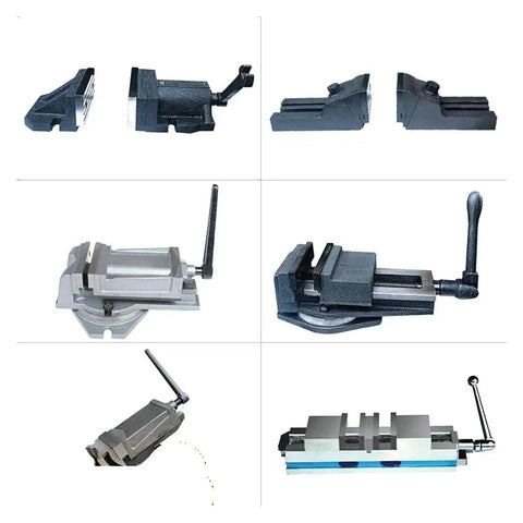 Heavy Duty Milling Vise For CNC Milling And Grinding With Quick Adjust Jaw Width And Precision Clamping Reliable Tool Accessory