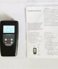 FM-100V5 Portable Flow Meter for Open Channel Water 0.01 to 5.00 Meters Per Second with LCD display and instruction manual