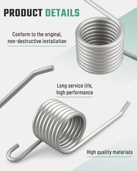 Replacement 5 Loop Mop Bucket Wringer Spring Fit For FG612788 Series Mop Buckets heavy-duty torsion spring