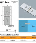 Badass Heavy Duty Folding Hinges 270 Degree Swing For Cabinet Doors And Electrical Boxes Gritty Cast Iron Build dimensions and design