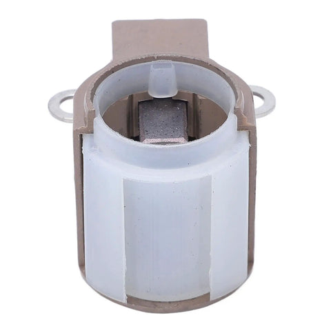 Premium Aluminum Alternator Brush Holder And Brushes Repair Kit Drop In Replacement For Denso 021620 Series Auto Parts close-up view of brush holder