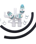 Front Load Washer Water Valve Replacement Kit With Three Coils And Extension Hoses For 120V 60Hz DIY Ready Fits Model Specific Washers AP5692067 PS8689091 3023192.