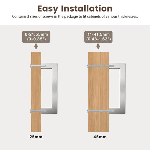 Six Pack Three And A Half Inch Cabinet Pulls Stainless Steel Kitchen Handles Brushed Nickel Durable Rust Resistant Hardware