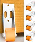 Premium Top Shelf Heavy Duty Vertical Track Roller Wheels With Tough Rubber Casters And Zero Sag Design for smooth gliding.