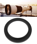 M48 To M54 Telescope Thread Conversion Adapter For Photography Lenses with a large camera lens and anodized aluminum adapter