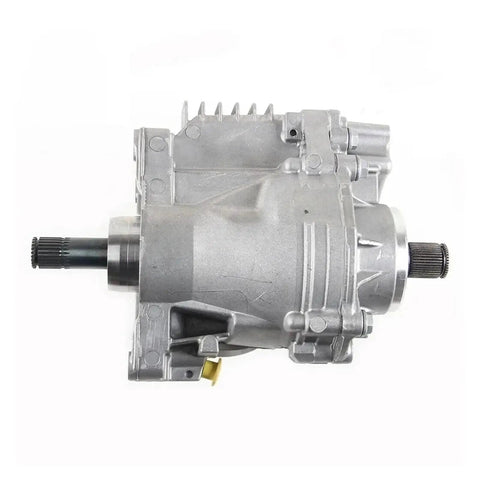 Rear Axle Transfer Case Assembly With Beefed Up Alloy Shell And Precision Gearset For Smooth Two To Four Wheel Drive Power Transfer, High Impact Resistance And Stable 2WD 4WD Switching, Fits VW Passat CC Tiguan 4Motion And Audi Q3 Quattro. sealed alloy transfer case with splined shafts