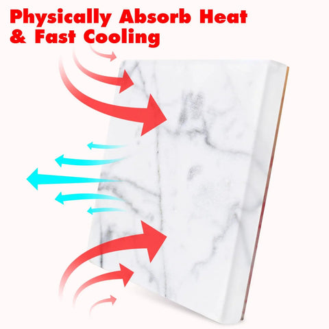 Cooling Block For DTF Transfers Fast Cold Peel Printing Tool For DTF Powder Transfer Film And Sublimation Perfect Pink Accessory with heat flow arrows