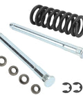Door Hinge Pin Bushing Kit Direct Fit With Spring For Jimmy Sonoma S10 Metal Replacement Hinge Pins 0.380 X 4.17 In For Front And Rear Doors Restores Alignment And Smooth Opening; pins, spring, bushings