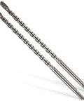Two Becollo SDS-Plus rotary hammer drill bits, 1/2x12, carbide-tipped for brick, stone and concrete