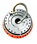 Heavy Duty Robot Two Axis Gearbox Built Tough With Sick Torque Ratings And Smooth Operation For Compact Machinery Setup, top view with hose