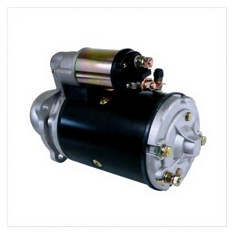 Replacement Starter For Excavator 811 Perkins 2873B056 2873B056R 2873B071 With Plug And Play Solenoid And Mounting Bracket Easy Bolt Hole Alignment No Modifications High Performance Engine Start