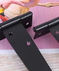 Tough As Nails T Shape Triangular Door Hinge With Ball Bearings Premium Iron Build showing offset holes and sturdy design.