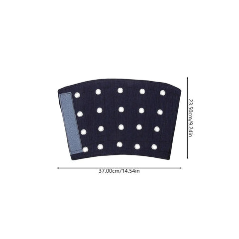 Heavy Duty Cut Proof Arm Sleeves For Yard Work And Backyard Grind Plus Bite Resistant Wrist Guards. Denim material, 14.54in x 9.24in.