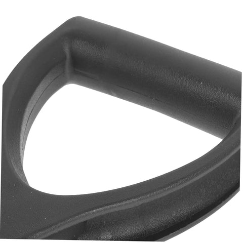 Close-up of D Shaped Shovel Handle Replacement Ergonomic Plastic Grip For Gardening Durable Lightweight Spade Handle For Planting And Outdoor Use