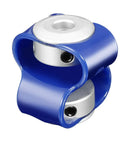 Flexible Shaft Coupler 18Mm Diameter 28Mm Length With 6Mm To 6Mm Bores Hella Flexible Tpu Elastomer Core aluminum design for smooth motion transfer