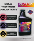 Metal Treatment Concentrate Oil Additive MTC Half Quart Bottle Industrial Grade For Automotive Marine And Industrial Engines