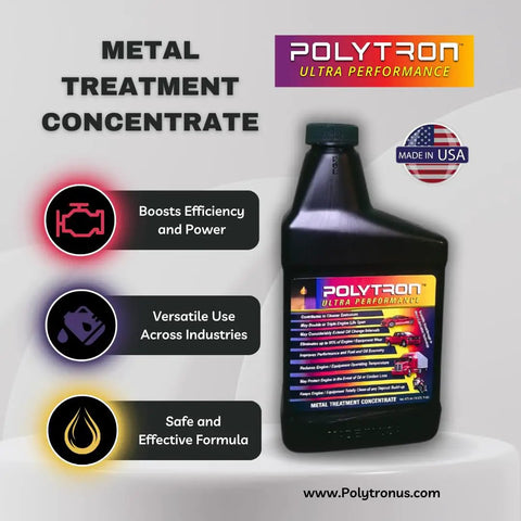 Metal Treatment Concentrate Oil Additive MTC Half Quart Bottle Industrial Grade For Automotive Marine And Industrial Engines