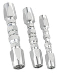 Hydraulic Hose Repair Kit For One Quarter Inch Three Eighths Inch And One Half Inch Inner Diameter Hoses With Reusable Fittings