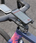 Flat Bar Adapter For Stem And Handlebar Bike Mount Made From Durable TPU With 3M Adhesive For Secure Easy Install On Flat Handlebars