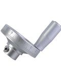 Aluminum Revolving Handwheel for Machinery and Industrial Apps With Engraved Scale Markings, Adjustable Inner Hole Diameters