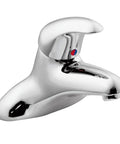 Commercial M-Dura 4-Inch Centerset Bathroom Faucet With Drain Chrome Finish 2.2 GPM ADA Lever Handle Ceramic Disc Cartridges CSA ASME Certified