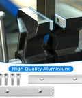 Shop Floor Approved Aluminum Vise Jaws With Offset Build Designed To Hold Firm At 5 1/2 Inches Wide And 3 Inch Center Spacing close-up on replacement jaws in use.