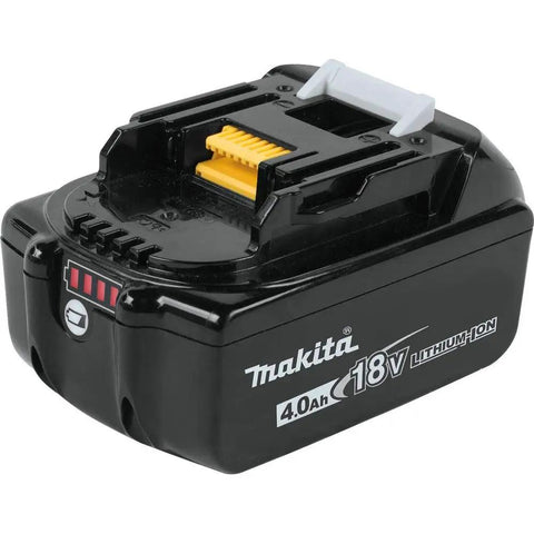 Makita 18V lithium-ion battery pack, 4.0Ah, designed for use with Badass 36V Cordless Leaf Blower Kit.